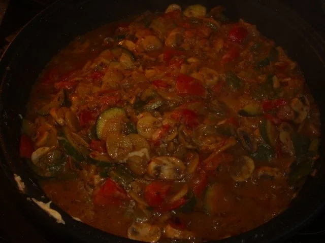 Rezept: Gemūsepfanne mit Sauer Rahm Bild Nr. 4 Gemūsepfanne mit Sauer Rahm - Rezept - Bild Nr. 4