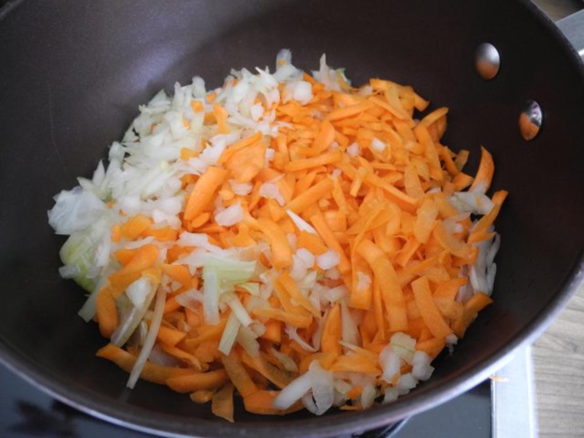 Vegan : Zwiebel - Karotten - Beilage - Rezept - Bild Nr. 4