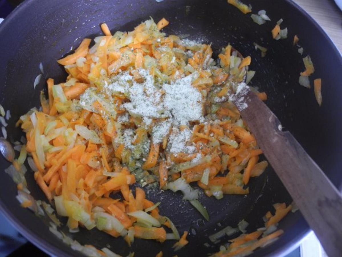 Vegan : Zwiebel - Karotten - Beilage - Rezept - Bild Nr. 5