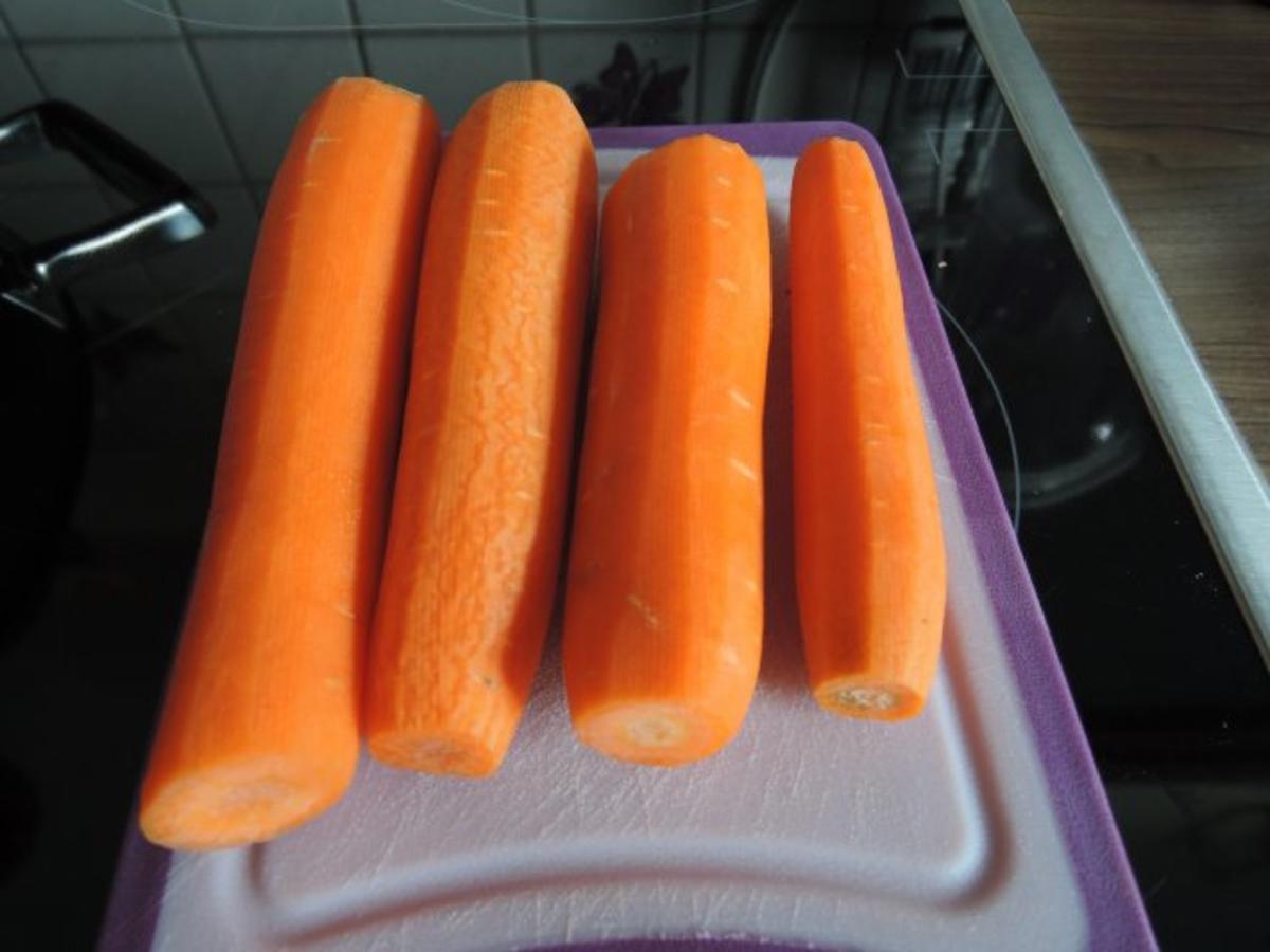 Vegan : Zwiebel - Karotten - Beilage - Rezept - Bild Nr. 2