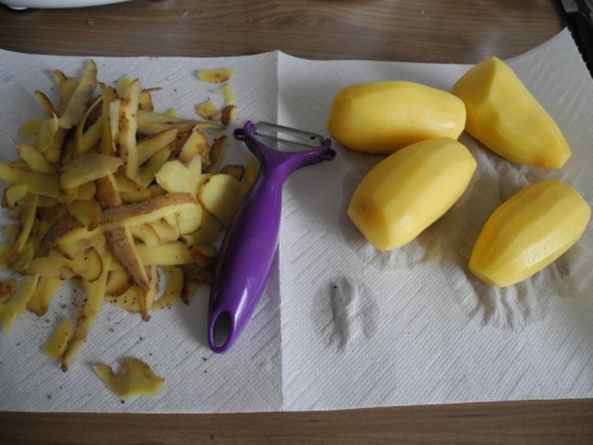 Vegan : Porree - Champignon - Pfanne mit Spargel und Kartoffeln - Rezept - Bild Nr. 7