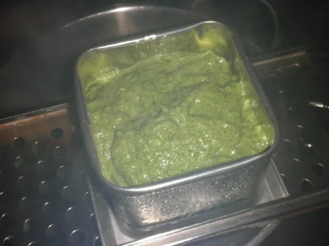 Spinat-Spätzle mit Gorgonzolasauce und Spiegelei - Rezept - Bild Nr. 9