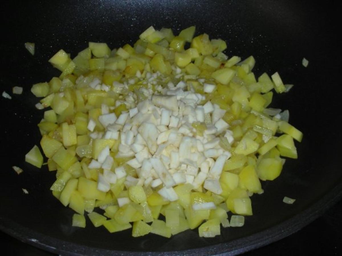 Spinat Spätzle mit Gorgonzolasauce und Spiegelei - einfach - von Noriana