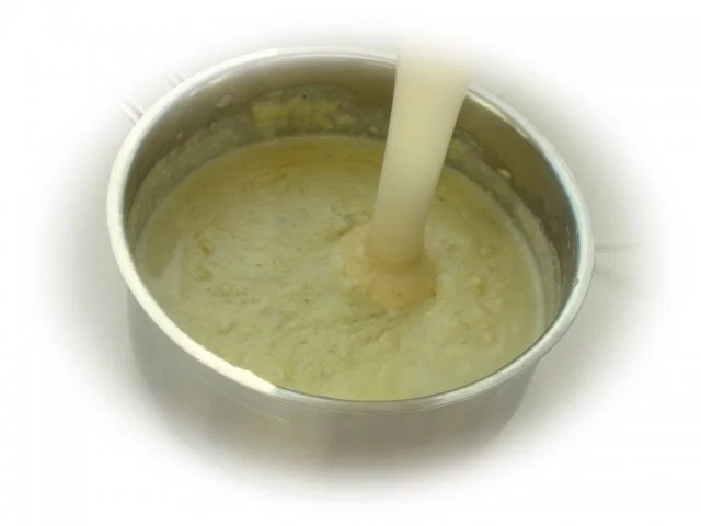 Spinat-Spätzle mit Gorgonzolasauce und Spiegelei - Rezept - Bild Nr. 17