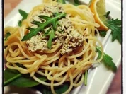 Rezept: Spaghetti mit Bรคrlauch-Tofu-Creme Bild Nr. 2 Spaghetti mit Bรคrlauch-Tofu-Creme - Rezept - Bild Nr. 2