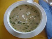 Champignoncremesuppe - Rezept