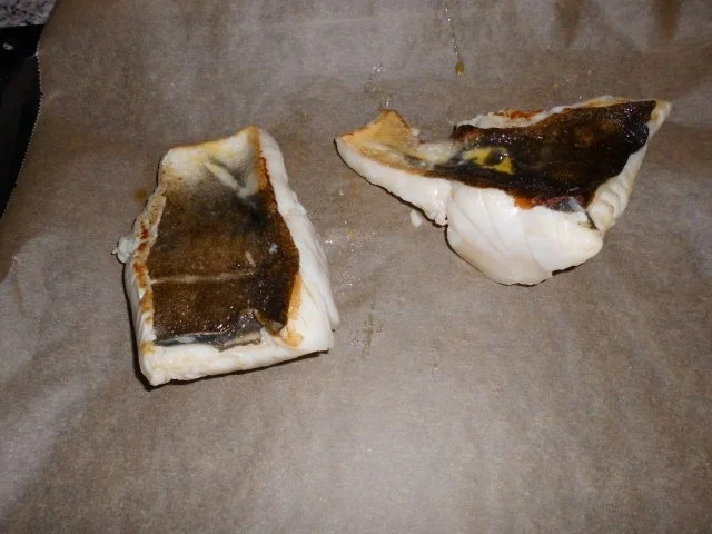 Rezept: Skrei mit Chorizo und Granatapfel>> Bild Nr. 4 Skrei mit Chorizo und Granatapfel>> - Rezept - Bild Nr. 4