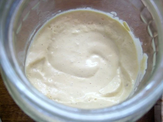 Rezept: Eier - Majonnaise, sehr gelb und cremig Bild Nr. 2 Eier - Majonnaise, sehr gelb und cremig - Rezept - Bild Nr. 2