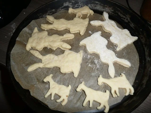 Rezept: Oster - Häschen + Ziegen ! Bild Nr. 2 Oster - Häschen + Ziegen ! - Rezept - Bild Nr. 2