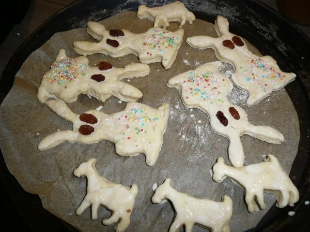 Rezept: Oster - Häschen + Ziegen ! Bild Nr. 3 Oster - Häschen + Ziegen ! - Rezept - Bild Nr. 3