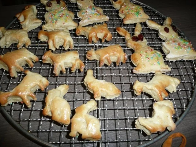 Rezept: Oster - Häschen + Ziegen ! Bild Nr. 5 Oster - Häschen + Ziegen ! - Rezept - Bild Nr. 5