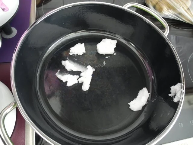 Vegan : Ostermenü Hauptgang : Vegane  Ente mit Kokos - Apfel - Rotkohl und Salzkartoffel - Rezept - Bild Nr. 4