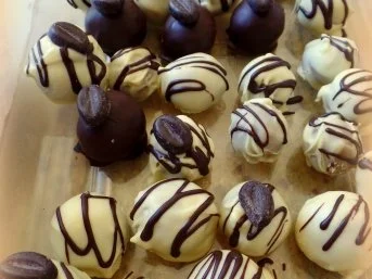 Pralinen mit Kaffee, Orangen und Marzipan - Rezept