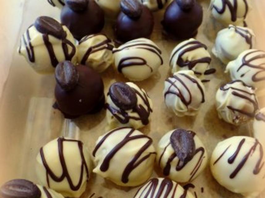 Pralinen mit Kaffee, Orangen und Marzipan - einfach - von Sri_Devi