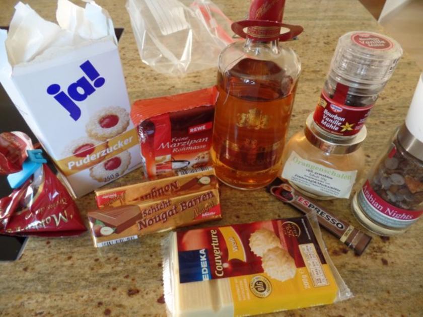 Pralinen mit Kaffee, Orangen und Marzipan - einfach - von Sri_Devi
