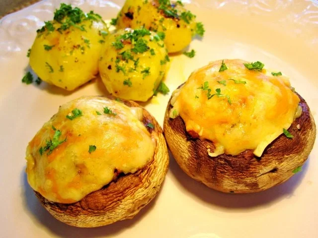 Gefüllte Champignons   à la Elke - Rezept - Bild Nr. 2