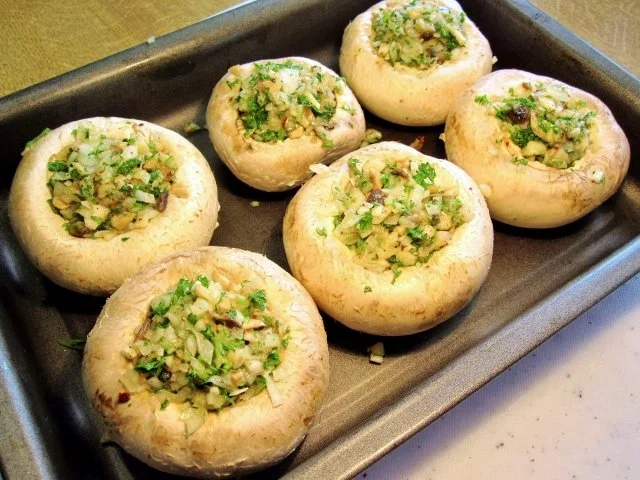 Gefüllte Champignons   à la Elke - Rezept - Bild Nr. 3