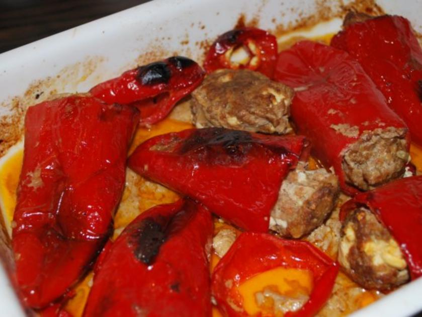 Griechische Spitzpaprika Rezept Mit Bild Kochbar De