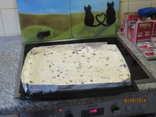 Saftige Käse-Kirsch Schnitten - Rezept - Bild Nr. 4