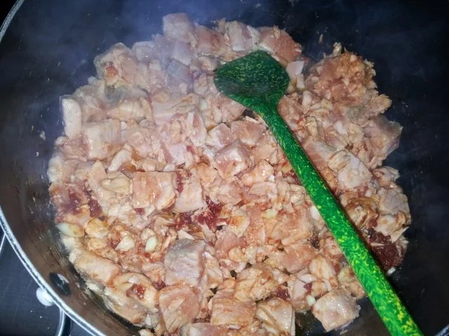 Fisch: Lachs in Dill -  Sahne - Soße zu Bandnudeln - Rezept - Bild Nr. 5