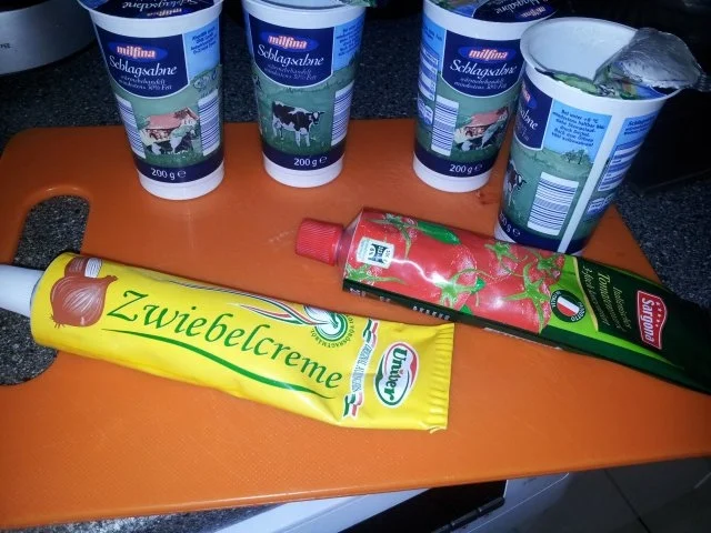 Fisch: Lachs in Dill -  Sahne - Soße zu Bandnudeln - Rezept - Bild Nr. 6