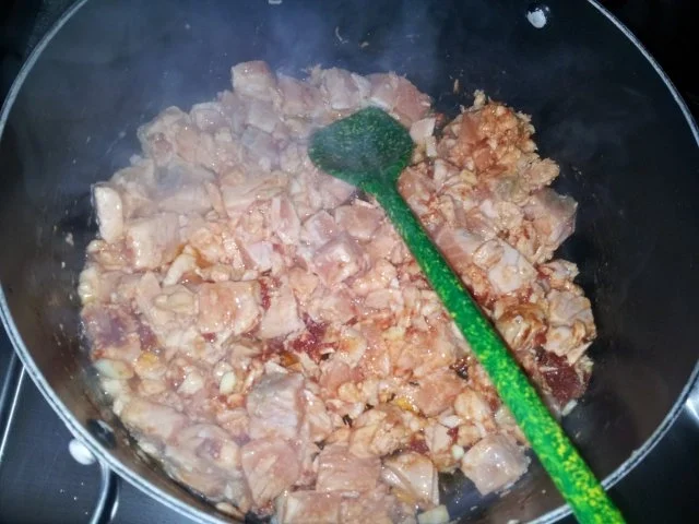 Fisch: Lachs in Dill -  Sahne - Soße zu Bandnudeln - Rezept - Bild Nr. 7