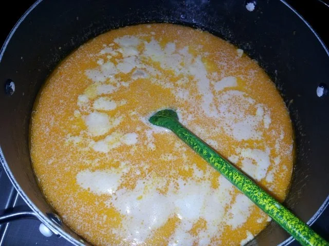 Fisch: Lachs in Dill -  Sahne - Soße zu Bandnudeln - Rezept - Bild Nr. 10