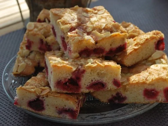 Schneller Himbeerkuchen - Rezept