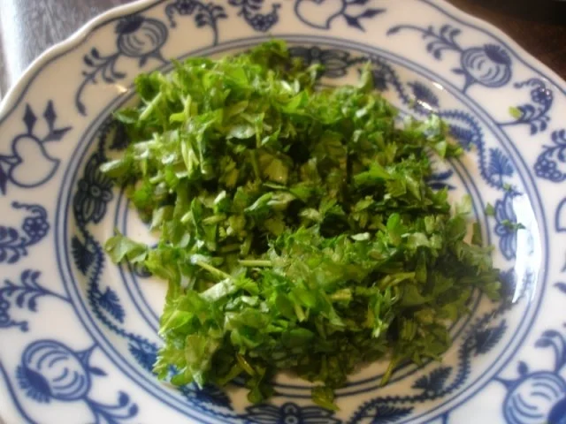 Rezept: Spargel mit Seelachsfilet im Bierteig, Petersilienkartoffeln und Sauce Hollandaise Bild Nr. 23 Spargel mit Seelachsfilet im Bierteig, Petersilienkartoffeln und Sauce Hollandaise - Rezept - Bild Nr. 23