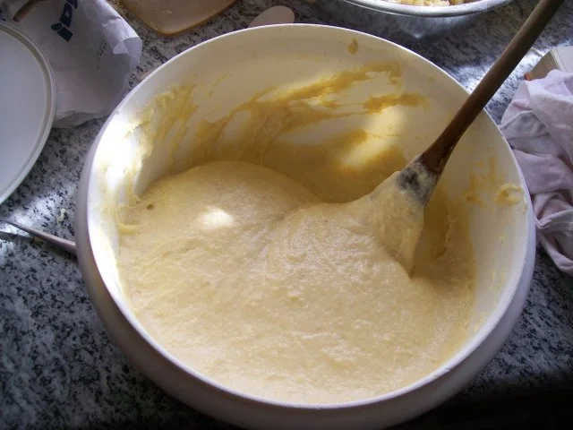 Rezept: Backstube:Rhabarberkuchen mit Streussel Bild Nr. 4 Backstube:Rhabarberkuchen mit Streussel - Rezept - Bild Nr. 4