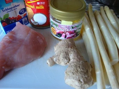 Kokos - Spargel Schaumsuppe - Rezept - Bild Nr. 3