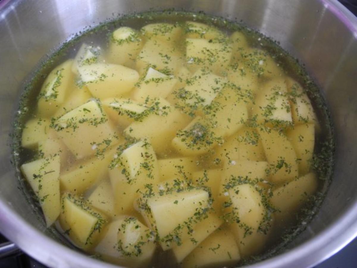 Vegan : Ostermenü Vorsuppe : Kartoffel - Spargel - Suppe - Rezept - Bild Nr. 3