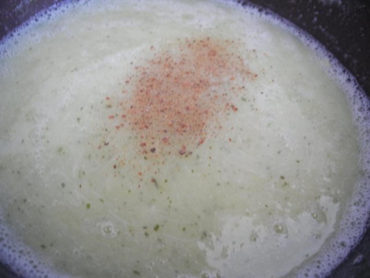 Vegan : Ostermenü Vorsuppe : Kartoffel - Spargel - Suppe - Rezept