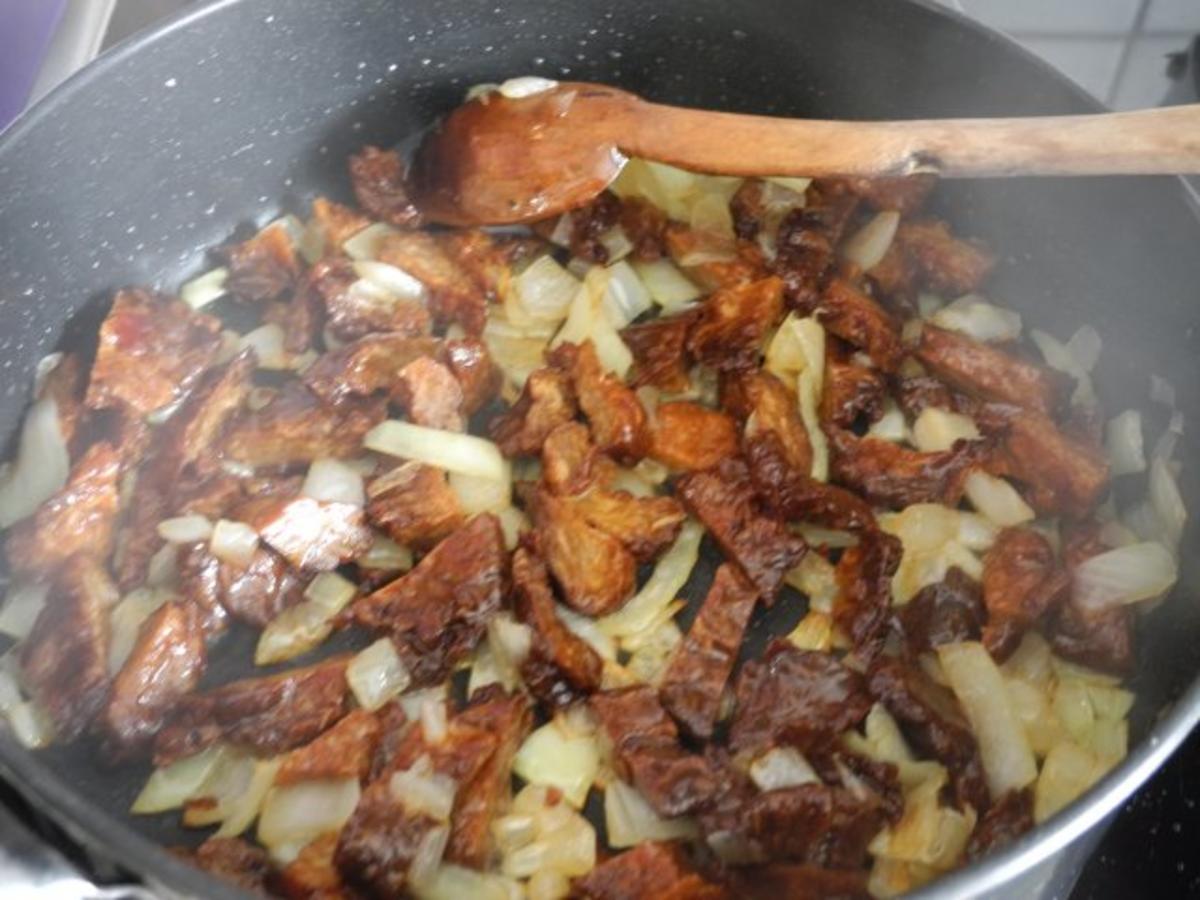 Vegan : Soja süss - sauer mit Karottenraspeln an Reis mit Broccoli - Rezept - Bild Nr. 10