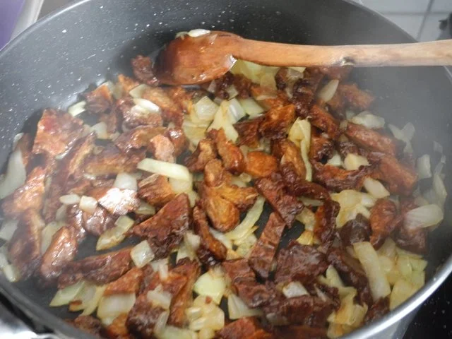 Vegan : Soja süss - sauer mit Karottenraspeln an Reis mit Broccoli - Rezept - Bild Nr. 10