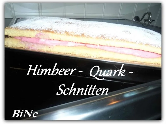 BiNe` S HIMBEER - QUARK - SCHNITTEN - Rezept - Bild Nr. 8