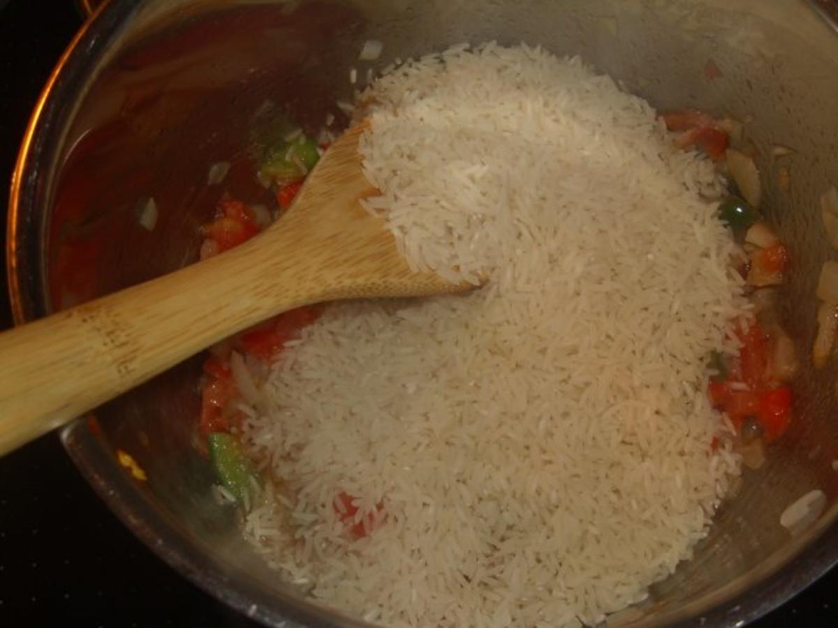 Scharfer Reis mit Paprika - Rezept - Bild Nr. 3