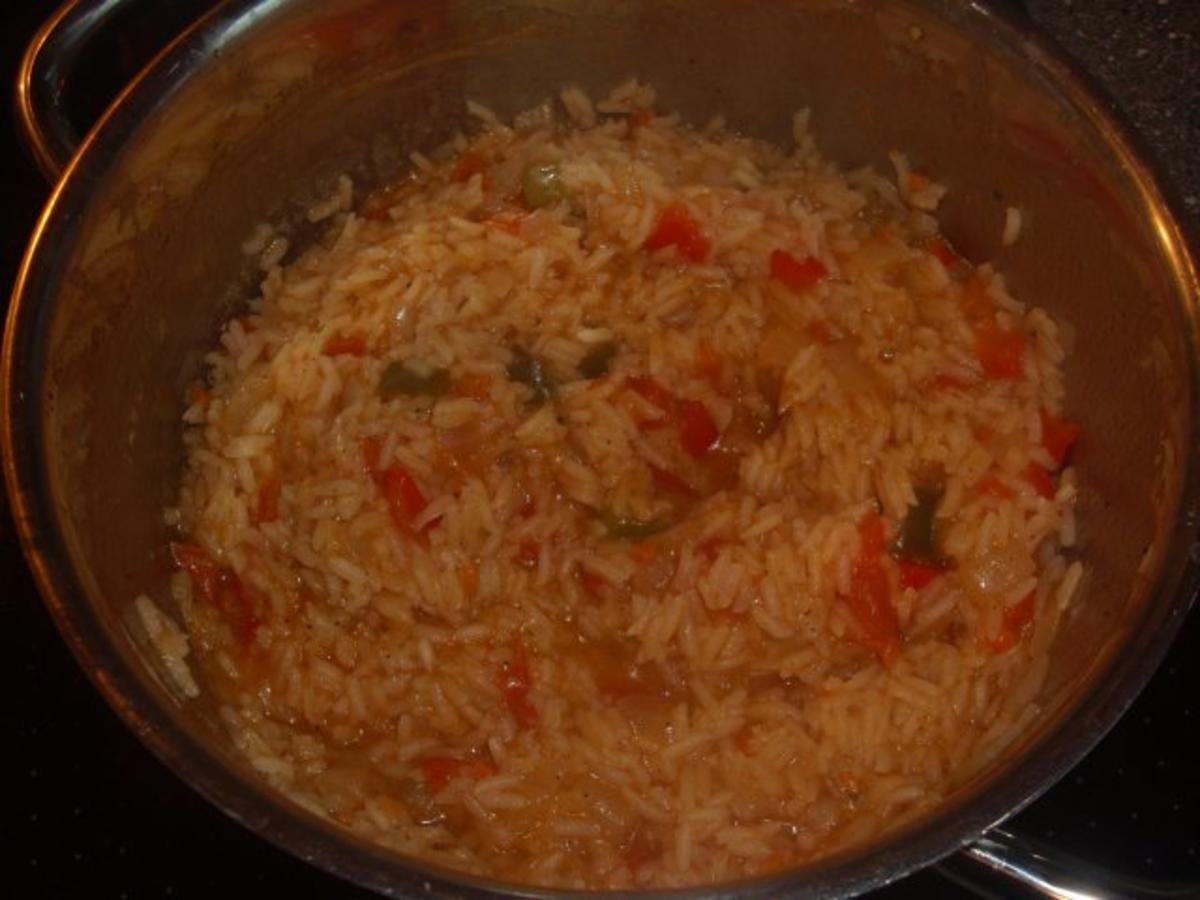 Scharfer Reis mit Paprika - Rezept - Bild Nr. 4