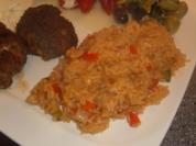 Scharfer Reis mit Paprika - Rezept