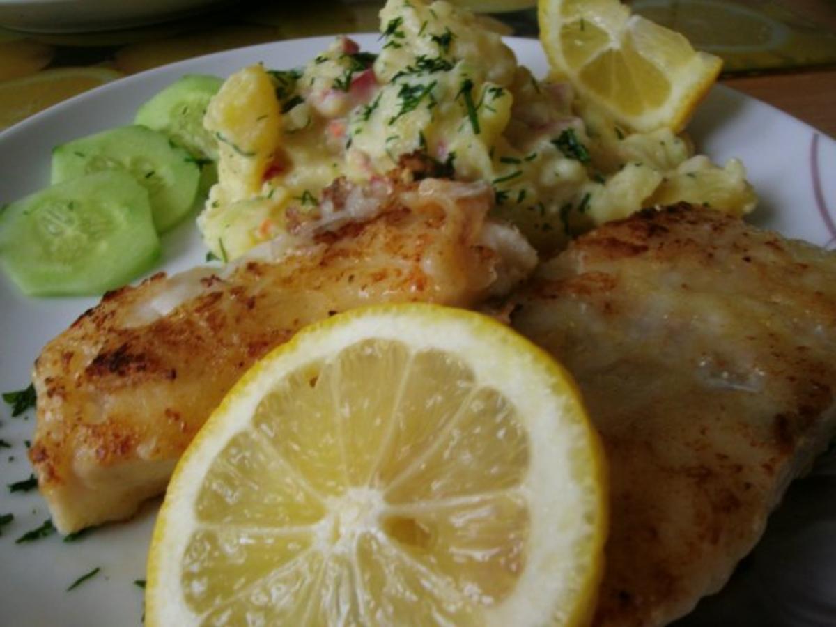 Kabeljaufilet mit Bärlauch-Radieschen Kartoffelsalat - Rezept - kochbar.de