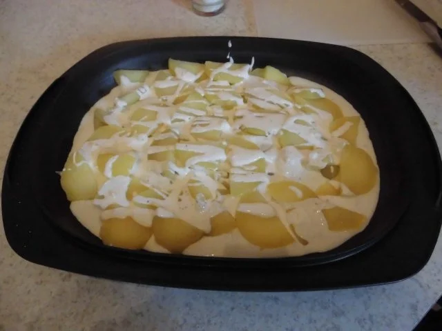 Lammlachse - Gemüsestreifen an Kartoffel Vinaigrette mit überbackenen Kartoffeln - Rezept - Bild Nr. 2