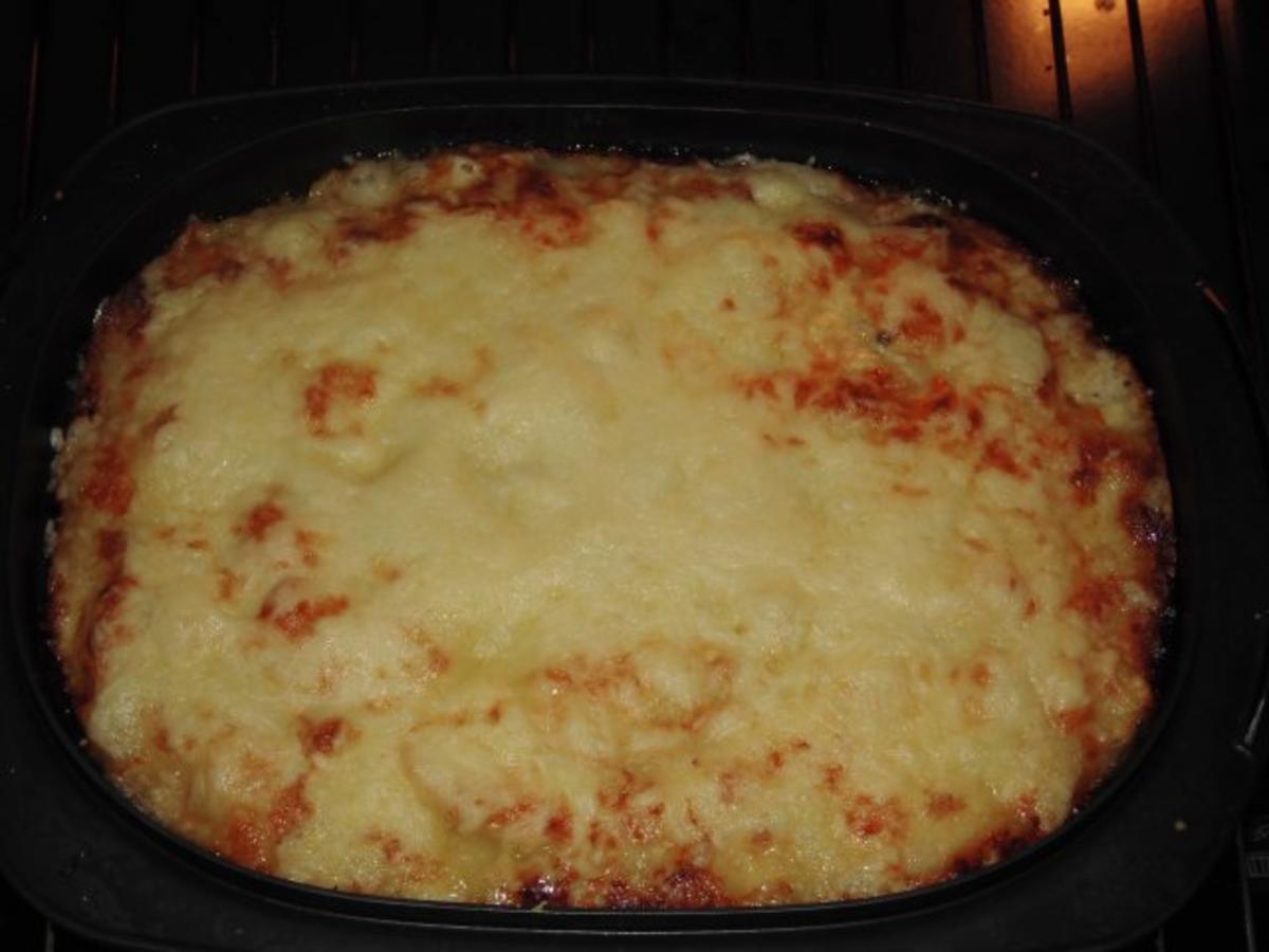 Lammlachse - Gemüsestreifen an Kartoffel Vinaigrette mit überbackenen Kartoffeln - Rezept - Bild Nr. 5