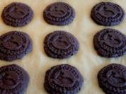 Schokoladen Kekse , gestempelt - Rezept
