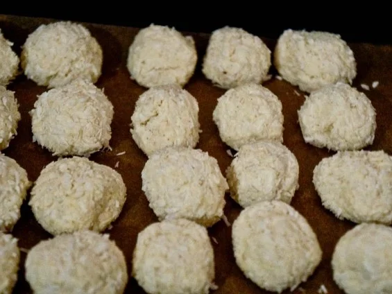 Weiße Schoko/ Kokos Trüffel - Rezept