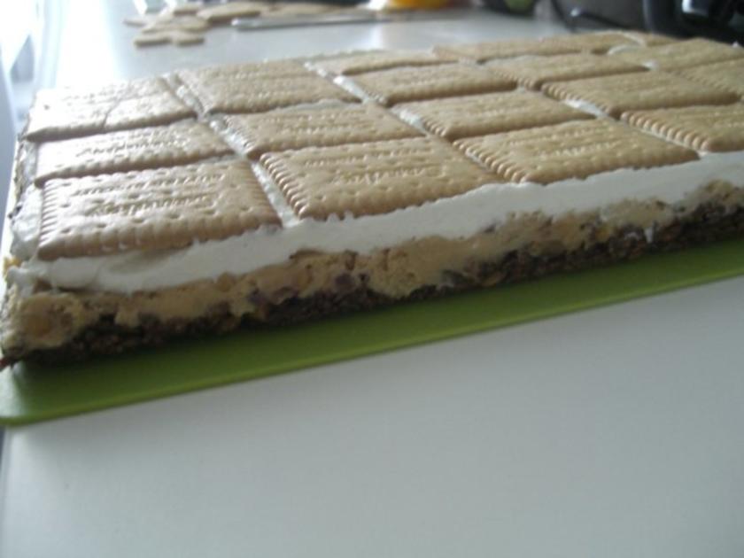 Crunchy Erdnuss Schnitten - einfach - von barbara62