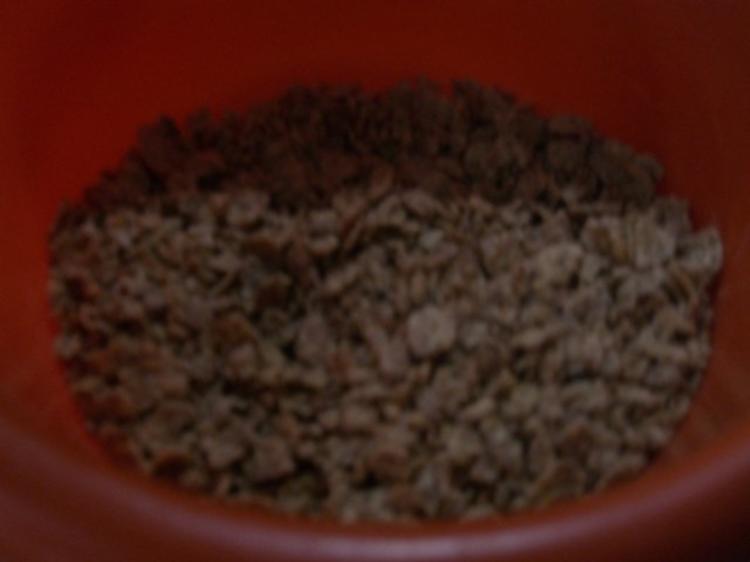 Crunchy Erdnuss Schnitten - einfach - von barbara62