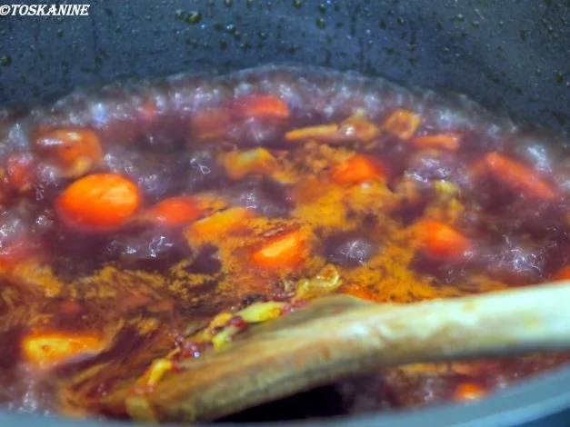 Rinderfilet NT, Rotweinsauce, Kräuterpolenta-Schnitten, Kräuterseitlinge - Rezept - Bild Nr. 11