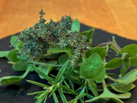 Rinderfilet NT, Rotweinsauce, Kräuterpolenta-Schnitten, Kräuterseitlinge - Rezept - Bild Nr. 13