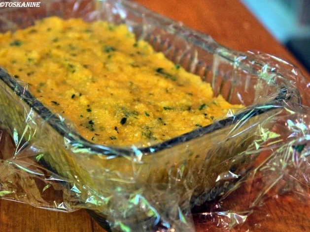 Rinderfilet NT, Rotweinsauce, Kräuterpolenta-Schnitten, Kräuterseitlinge - Rezept - Bild Nr. 5