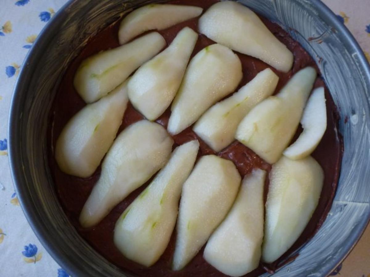 Schoko-Birnenkuchen mit Eierlikör - Rezept - Bild Nr. 11
